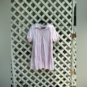 Abercrombie & Fitch Babydoll Button Down Mini Dress